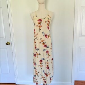 Vintage Floral Maxi Sundress